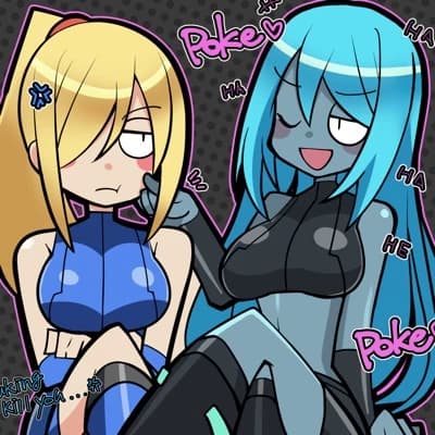 Thumbnail of Samus Aran and Dark Samus