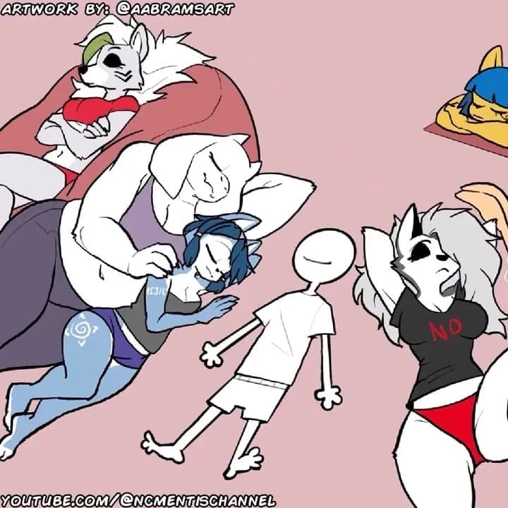 Thumbnail of Roxanne x Toriel x Krystal x Loona x me