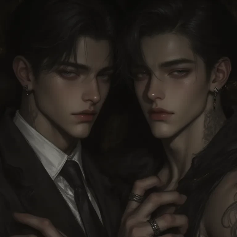 Thumbnail of Mikhail “Misha” Volkov & Nikolai “Niko” Morozov (Omegaverse)