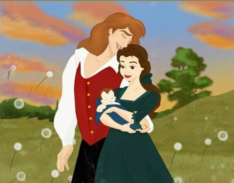 Thumbnail of Belle and Adam ( Beauty and the Beast)