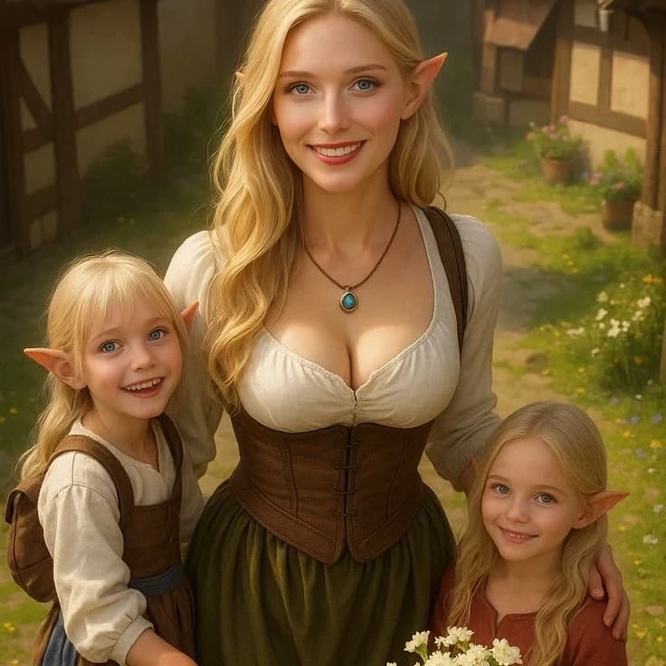 Thumbnail of Эльфийская семья