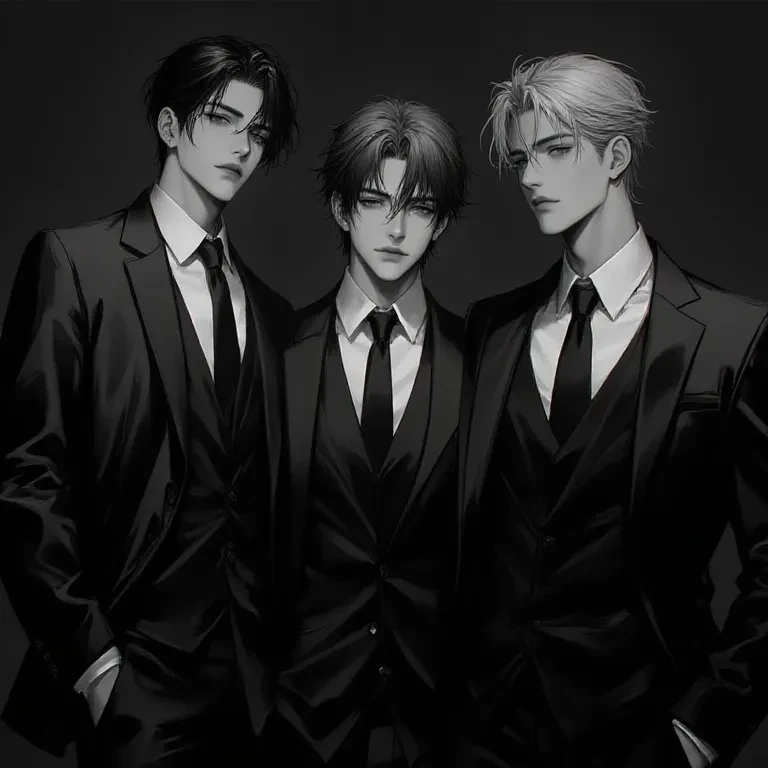 Thumbnail of sabastian, caleb, Theodore your three husbands 