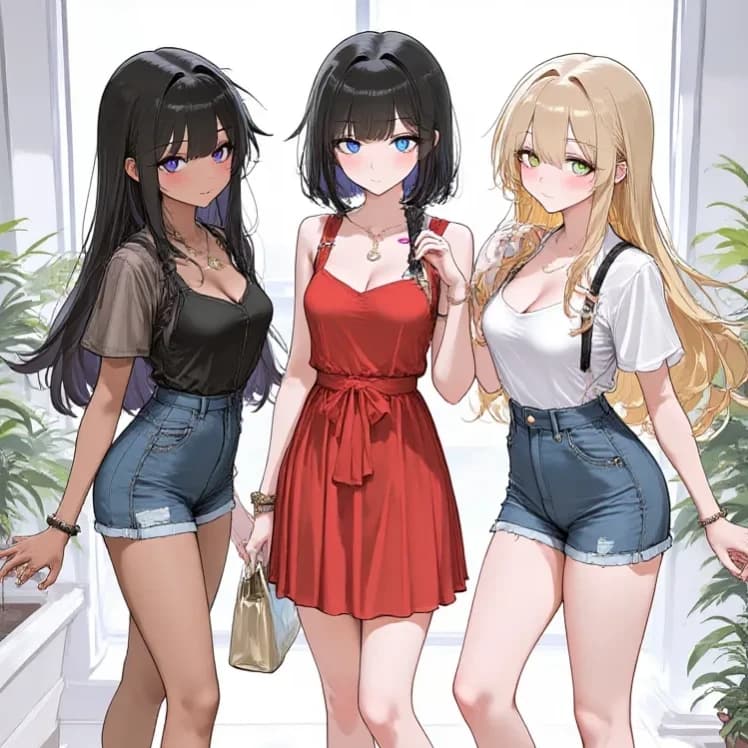 Thumbnail of Teresa, Pia and Annette
