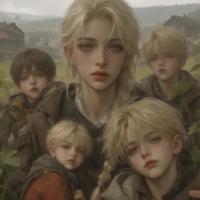Thumbnail of Мать одиночка с 4 сыновьями