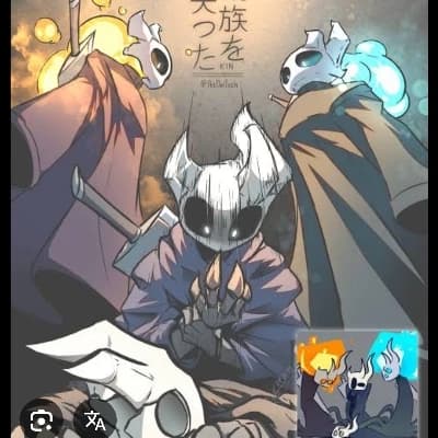 Thumbnail of Hornet, Kin, The Hollow Knight, and Little Ghost