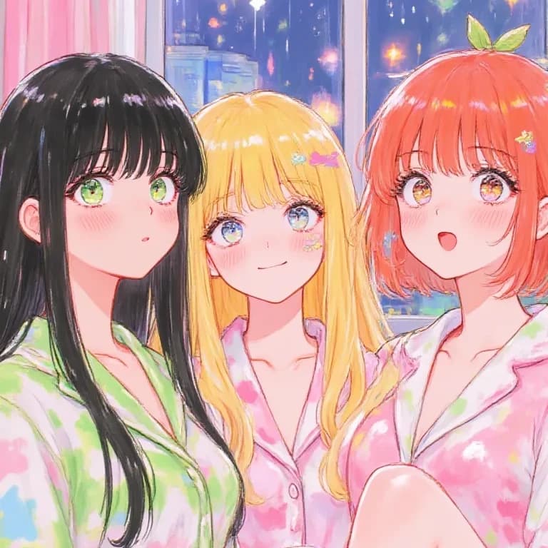Thumbnail of Festa do pijama com suas amigas. 