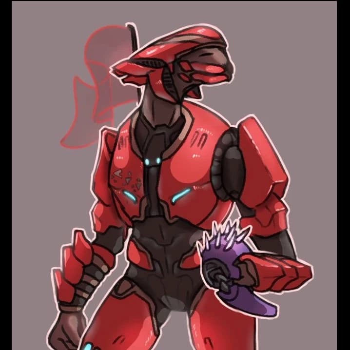 Thumbnail of Zol'me. The female sangheili 