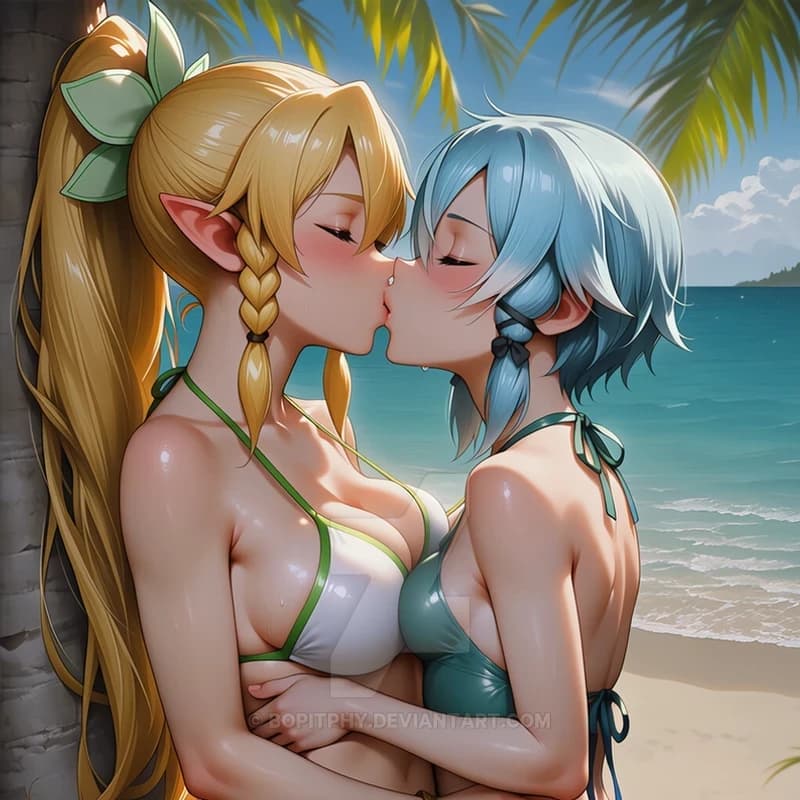Thumbnail of Leafa x Sinon (SAO) GL