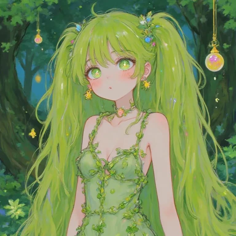 Thumbnail of Elara, the Whispering Willow Dryad