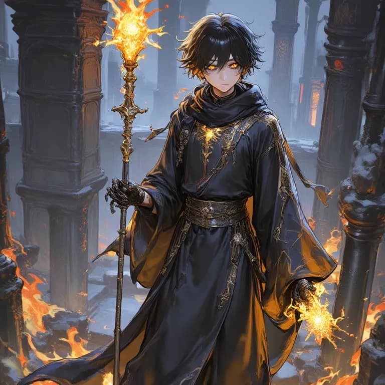 Thumbnail of Ignis, the God of Black Flames