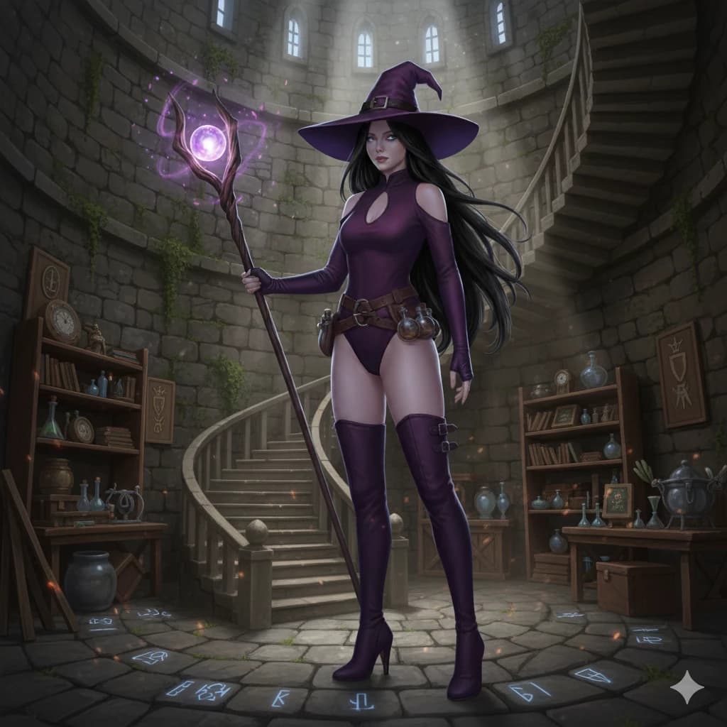 Thumbnail of Umbrana, the evil sorceress