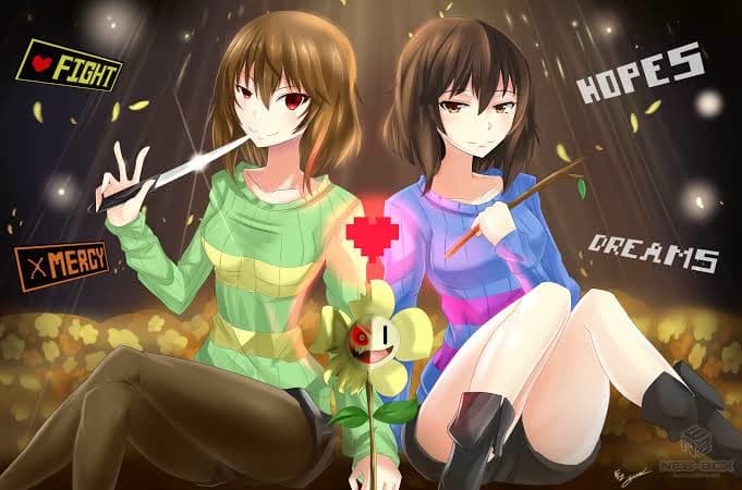 Thumbnail of Чара и Фриск