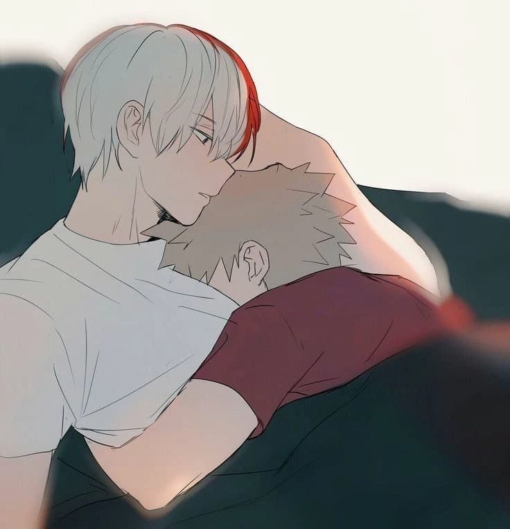 Thumbnail of Todoroki and katsuki and a little izuku