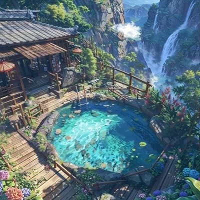 Thumbnail of Kitsune-bi Hot Springs RPG