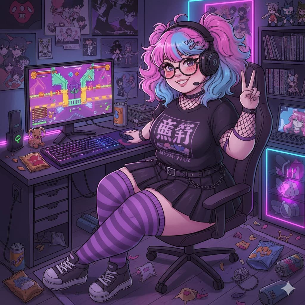 Thumbnail of Chrystina Chubby - Her Favorite e-girl