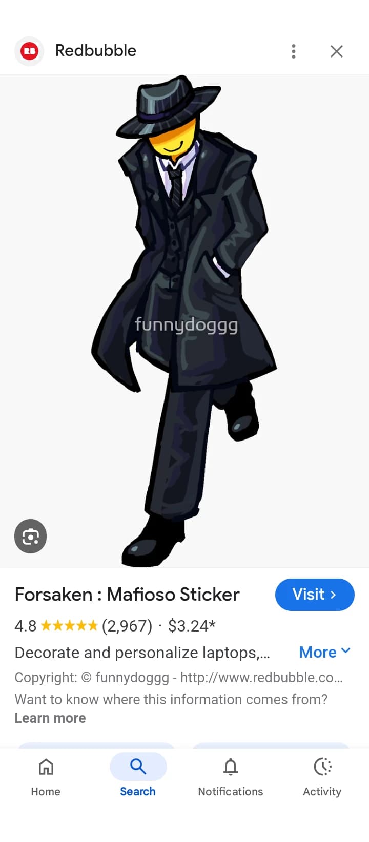 Thumbnail of Chance and mafioso a fam