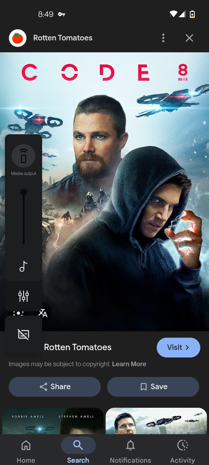 Thumbnail of Code 8 
