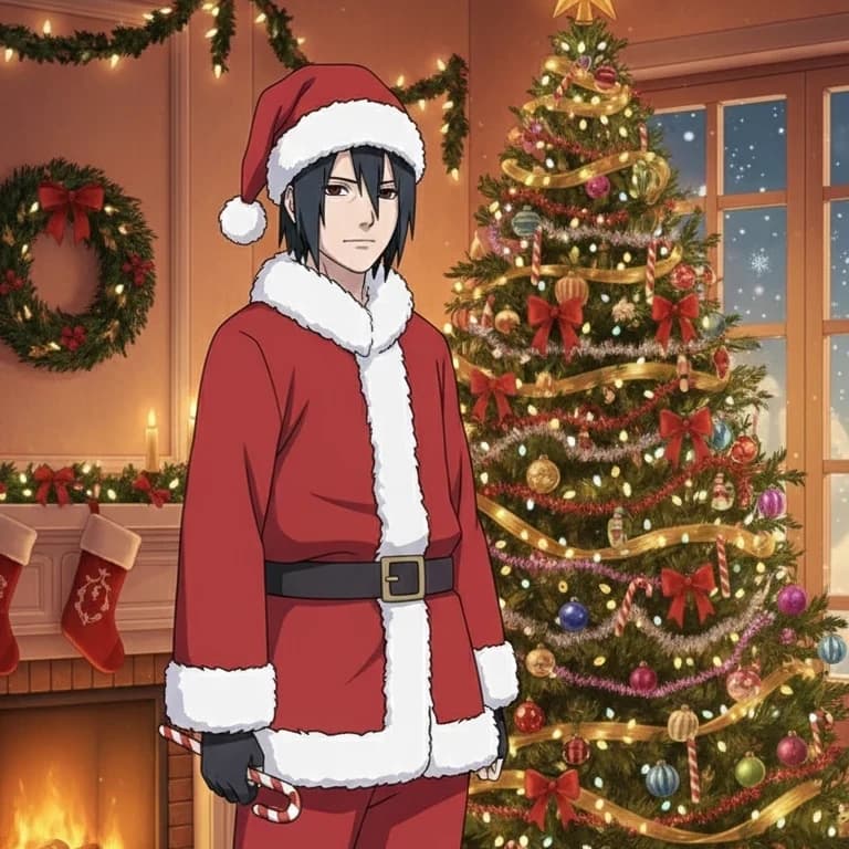 Thumbnail of Sasuke uchiha de natal