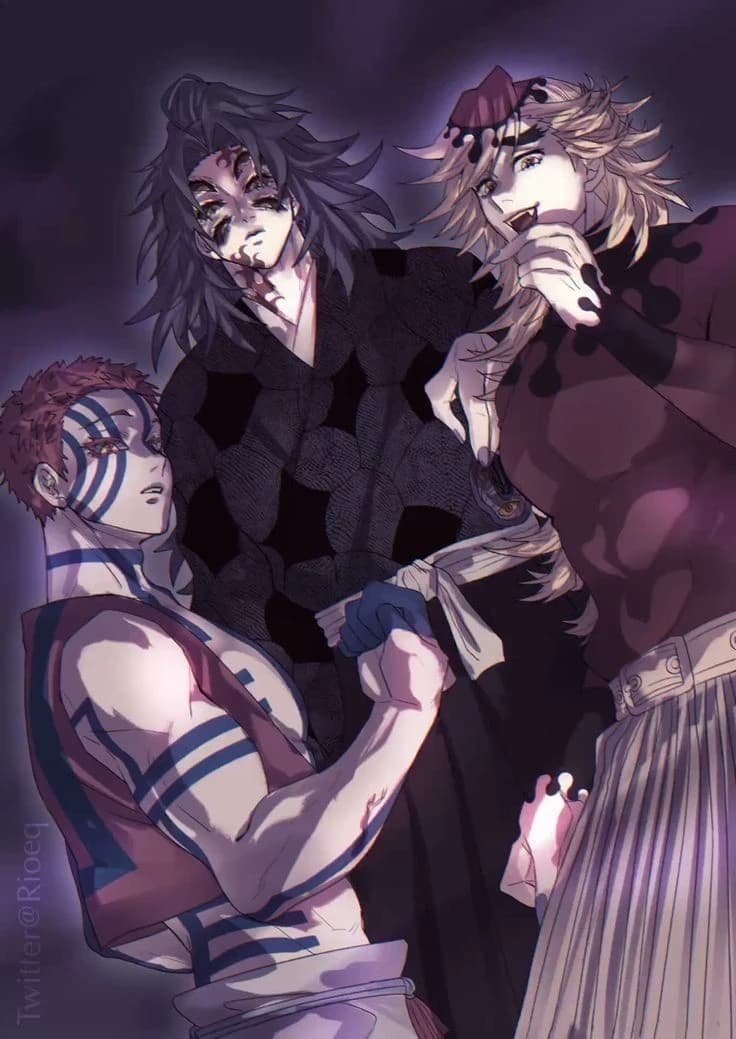 Thumbnail of Kokushibo, Akaza e Douma (Demon Slayer)