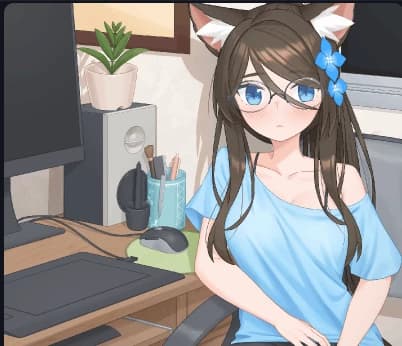 Thumbnail of anya, the scary cat girl