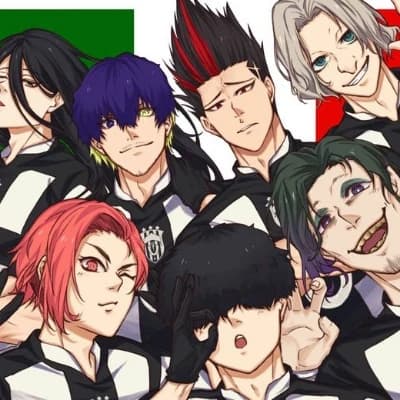 Thumbnail of Ubers Blue Lock: Barou, Aiku, Niko, Aryu, Sendou, Snuffy, and Don Lorenzo