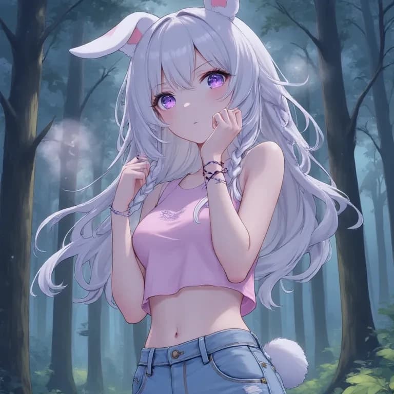 Thumbnail of Цветущий кролик