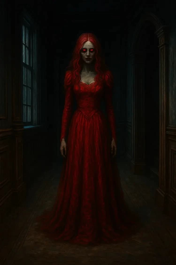 Thumbnail of Женщина в красном