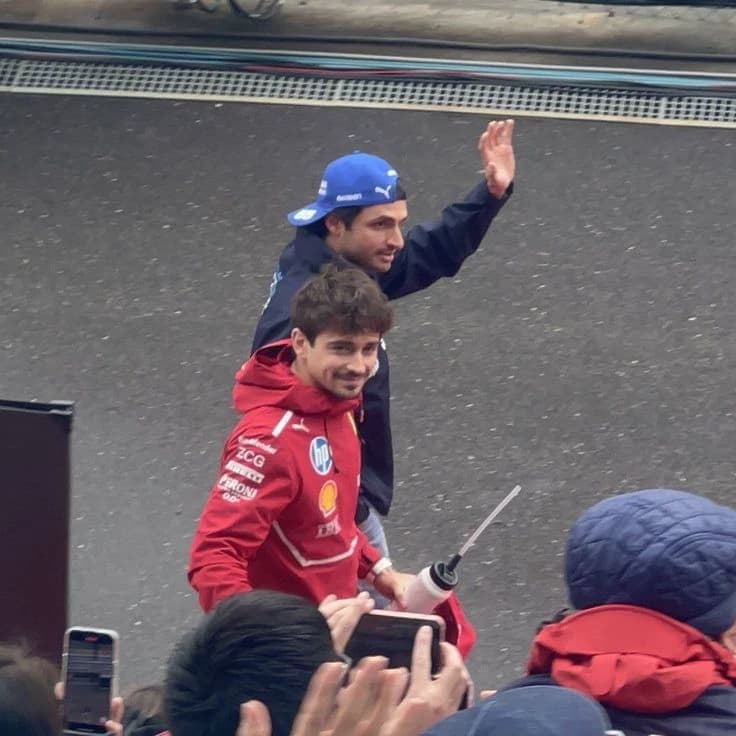 Thumbnail of Charles Leclerc and Carlos Sainz