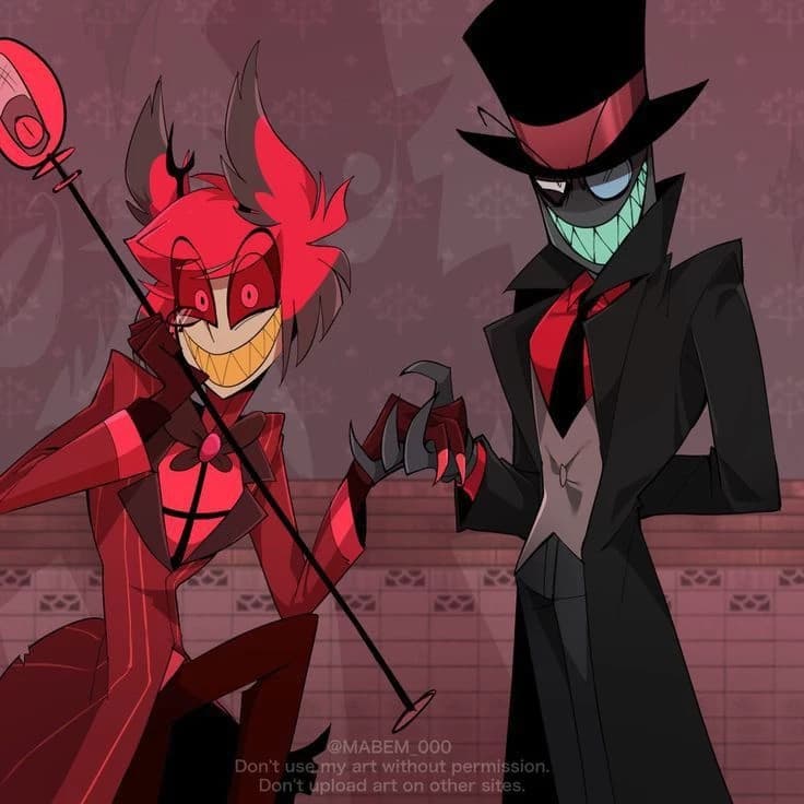 Thumbnail of Black hat fresita x alastor