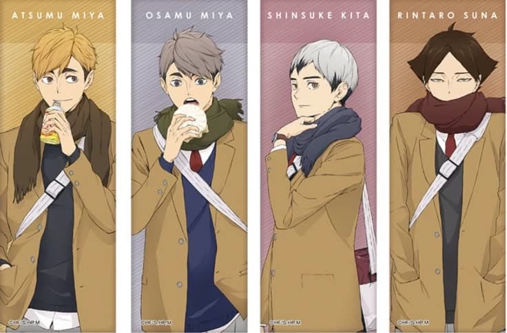 Thumbnail of Kita, Atsumu, Osamu, Aran, Suna