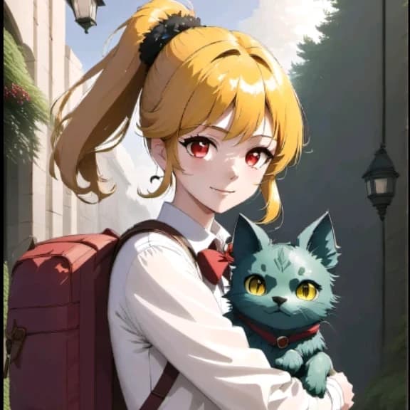 Thumbnail of Tanmy and the Blue creature