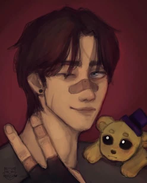 Thumbnail of Michael Afton(Your a super hero)