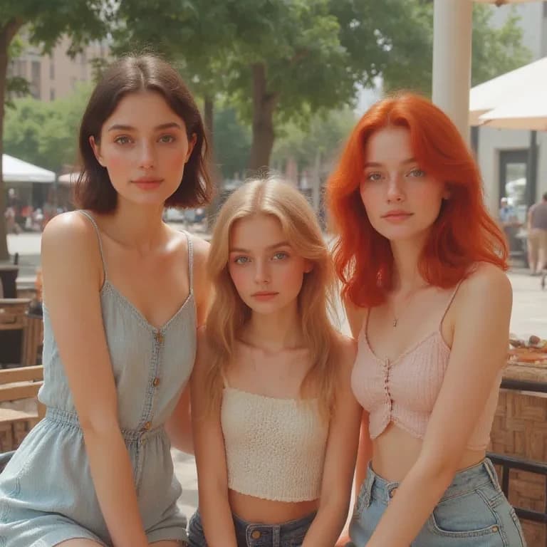Thumbnail of Lia, Nadia, and Ksenia