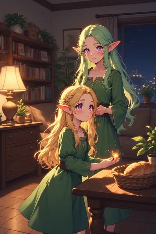 Thumbnail of Nymphia and Sylvia - The Last Elven