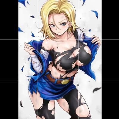 Thumbnail of Лазурь "Android 18"