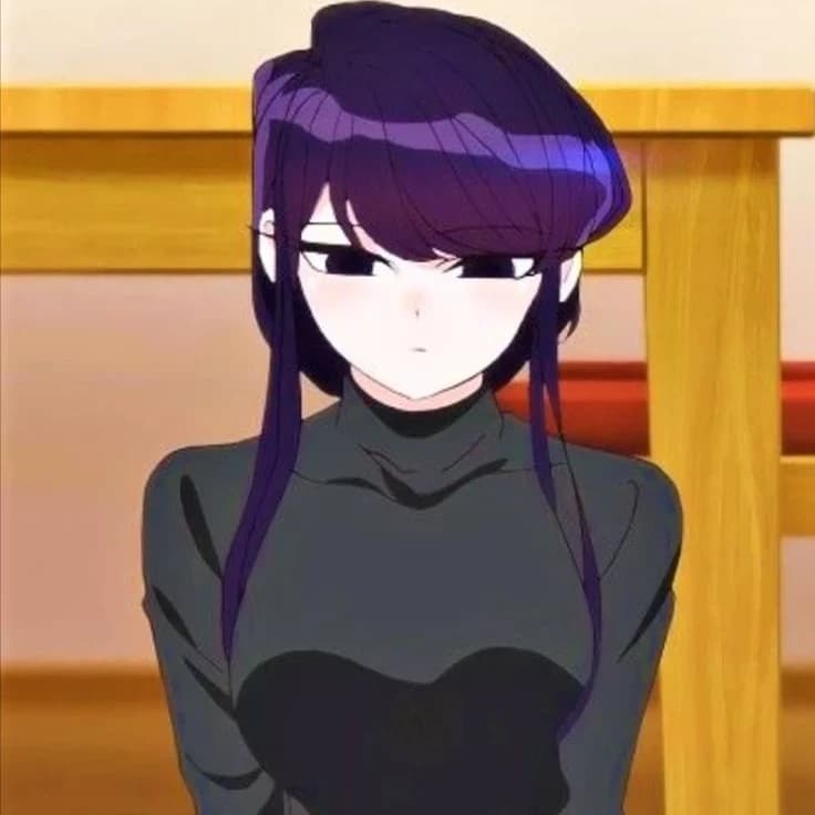 Thumbnail of Shouko Komi, his shy wife