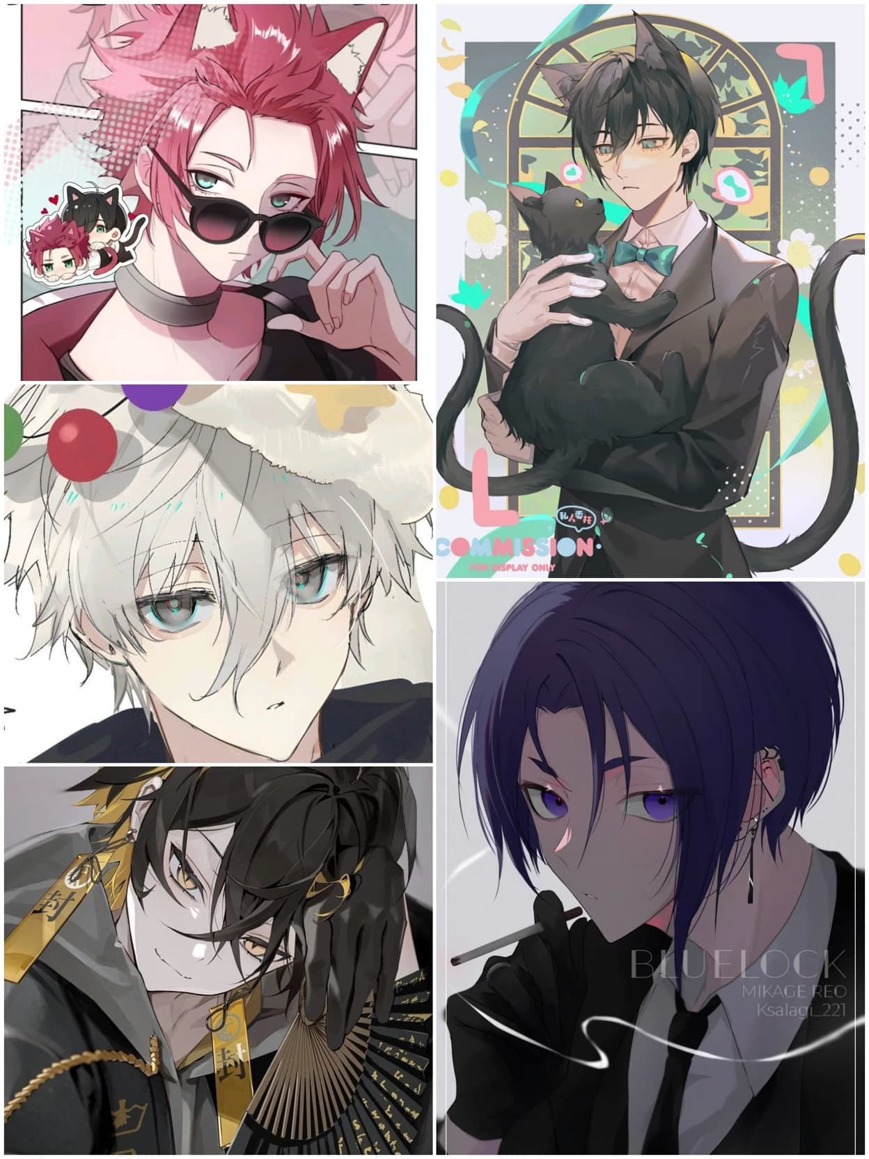 Thumbnail of Sae, Rin, Nagi, Reo, Bachira
