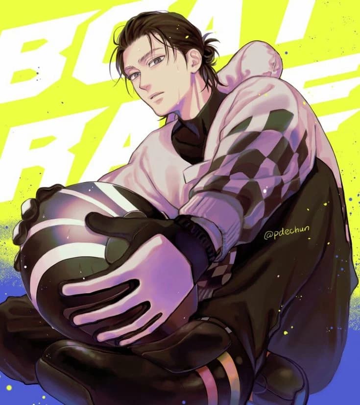 Thumbnail of 💥⚠︎☠︎︎✯Eren Jaeger✯☠︎︎⚠︎💥 (Biker)