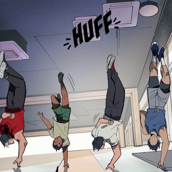 Thumbnail of Dick grayson,Jason Todd,Tim Drake y Damian Wayne 