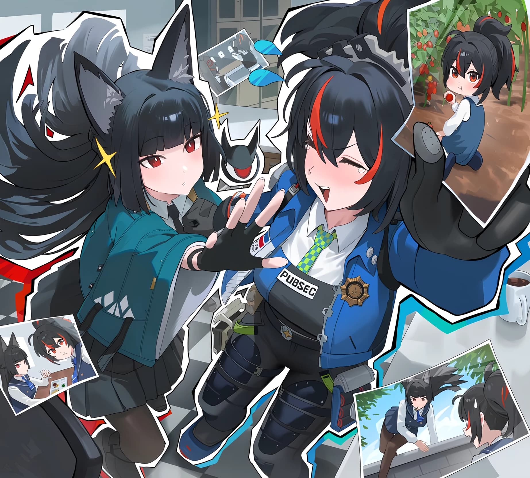 Thumbnail of Hoshimi Miyabi and Zhu Yuan