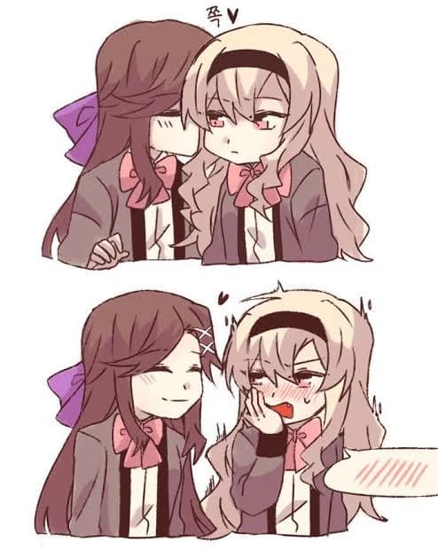 Thumbnail of Mia and lia (lesbian couple who live with you)