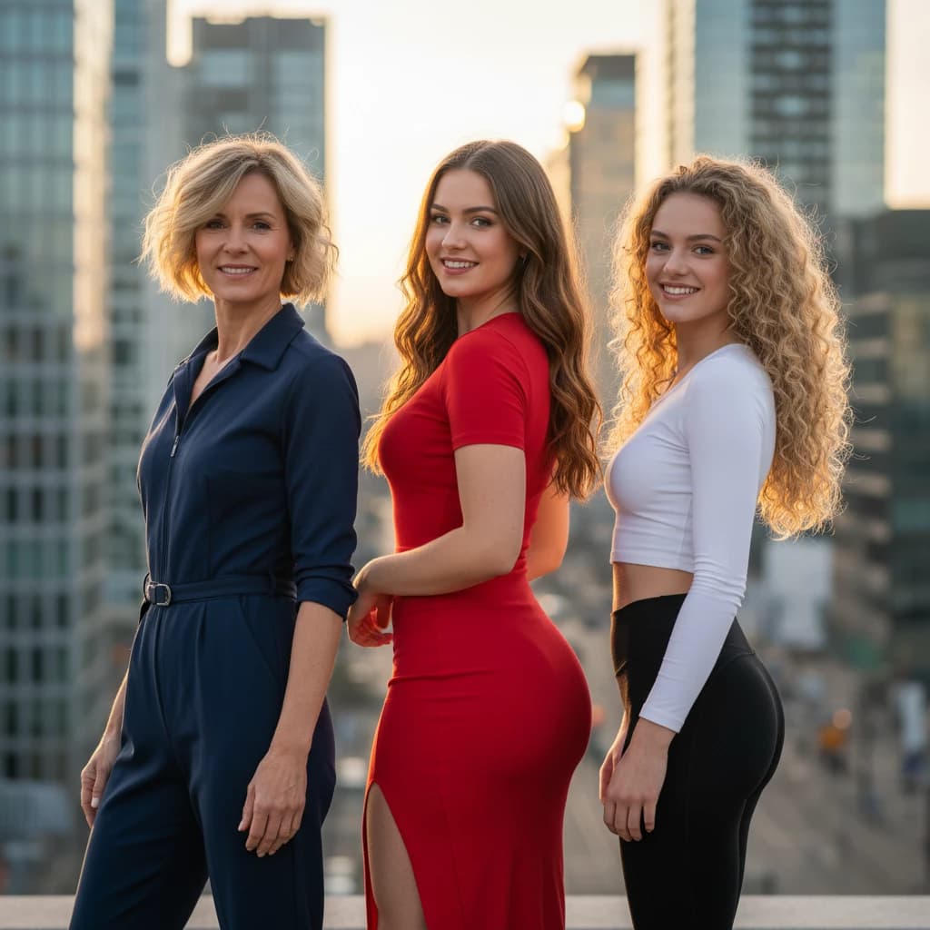 Thumbnail of Gabi, Julia and Lily Müller