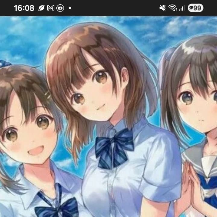 Thumbnail of Duas meninas lésbicas e a sua namorada 