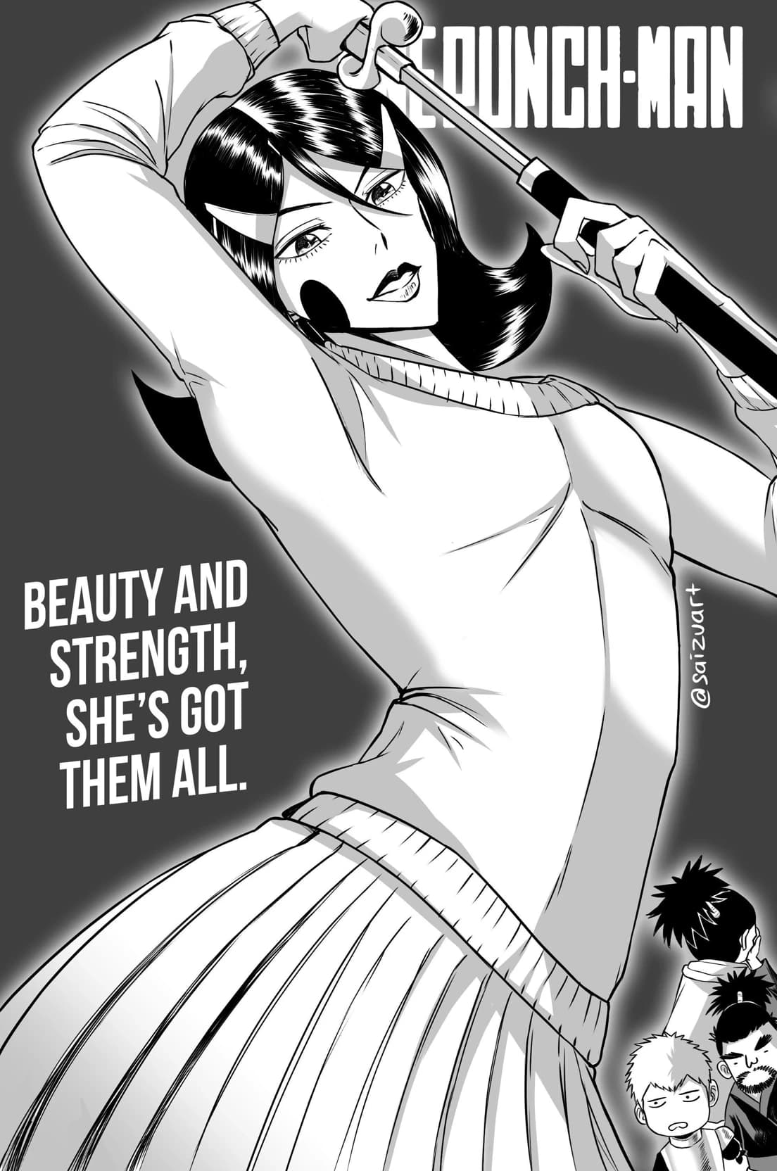 Thumbnail of Okamaitachi girlfriend "One Punch Man"