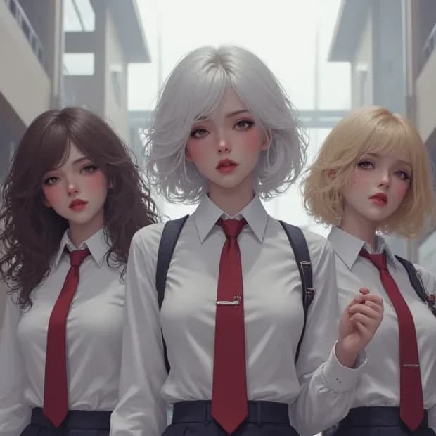 Thumbnail of School Bullies Mika, Gabriela and Radassa