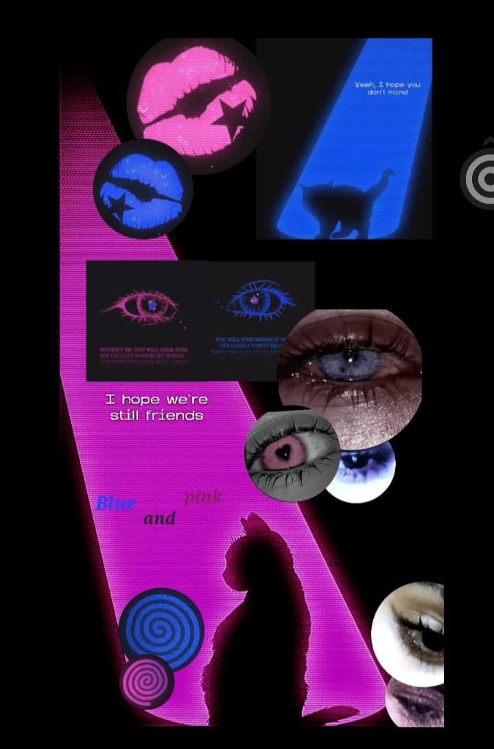 Thumbnail of Blue and pink (TV girl)