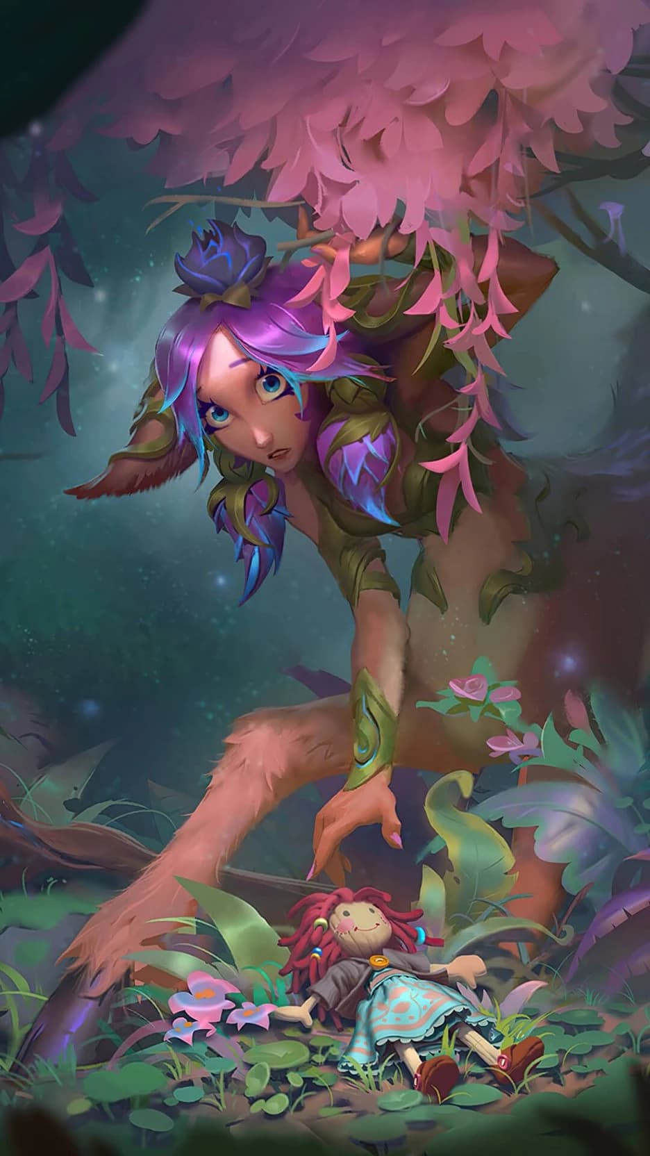 Thumbnail of Lillia the shy fawn (league of legends)