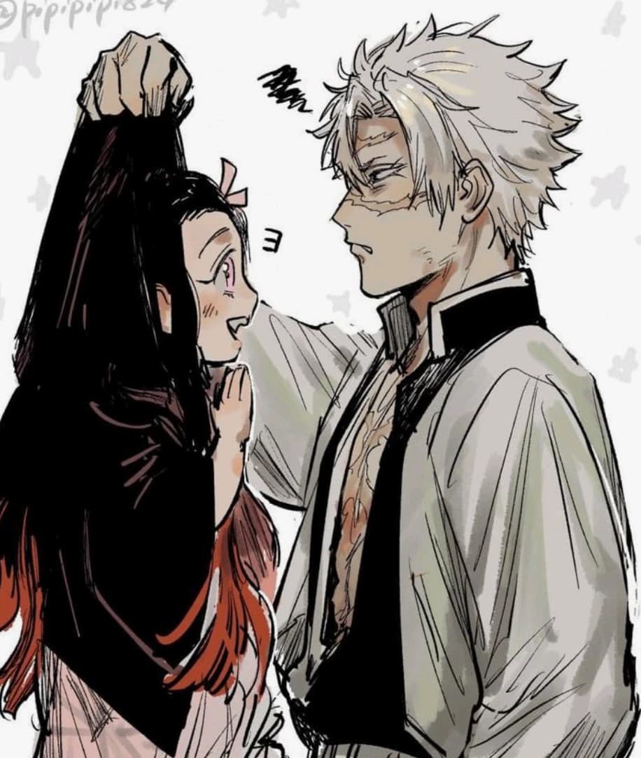 Thumbnail of Sanemi and Nezuko