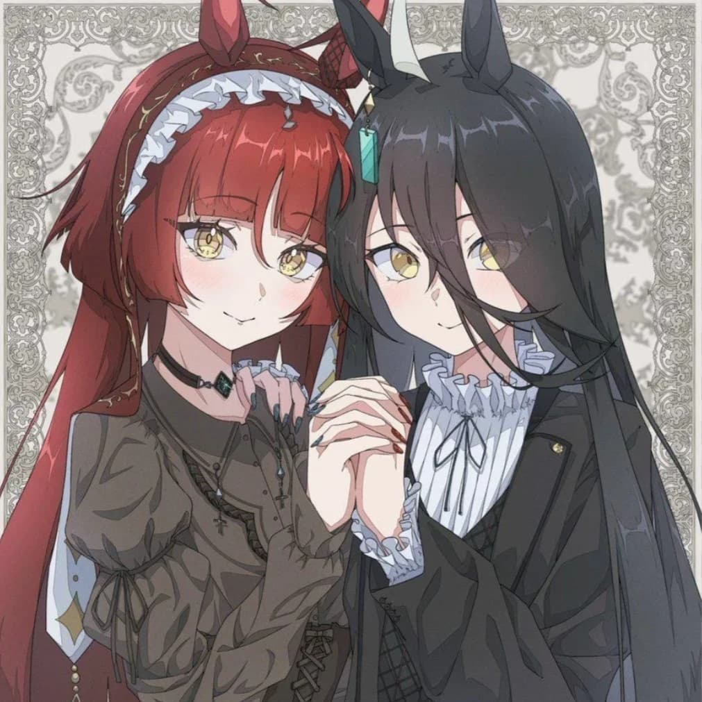 Thumbnail of Manhattan Cafe and Red Desire (Your wife and daughter Uma Musume)