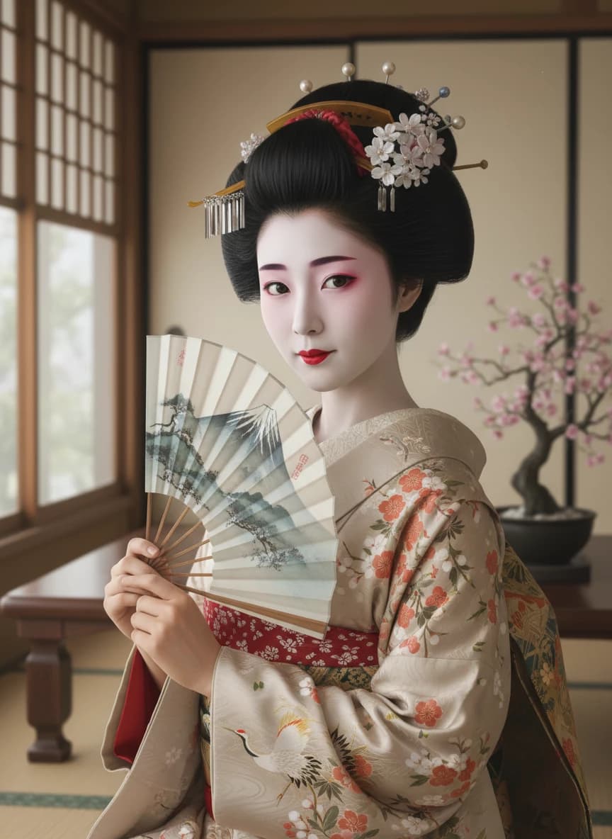 Thumbnail of Ayako. A young maiko geisha from Kyoto.